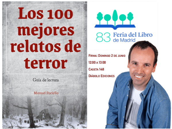 FIRMA FERIA DEL LIBRO DE MADRID – DOMINGO 2 DE JUNIO DE 12:00 A&nbsp;13:00
