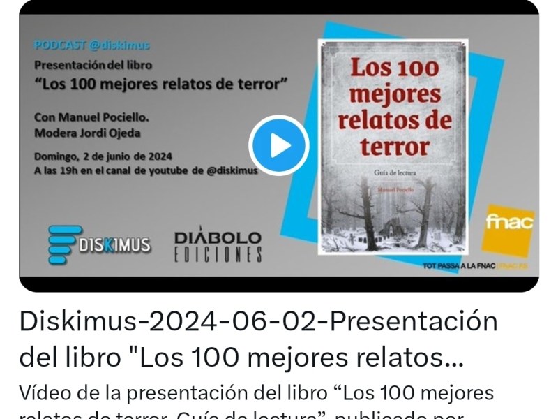 📹YA DISPONIBLE LA PRESENTACIÓN&nbsp;VIRTUAL